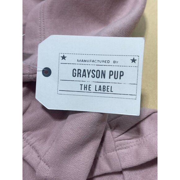 Grayson Pup - Pet Sweatshirt With Hood - "Favorite Child" - Light Brown - Small - Picture 4 of 10